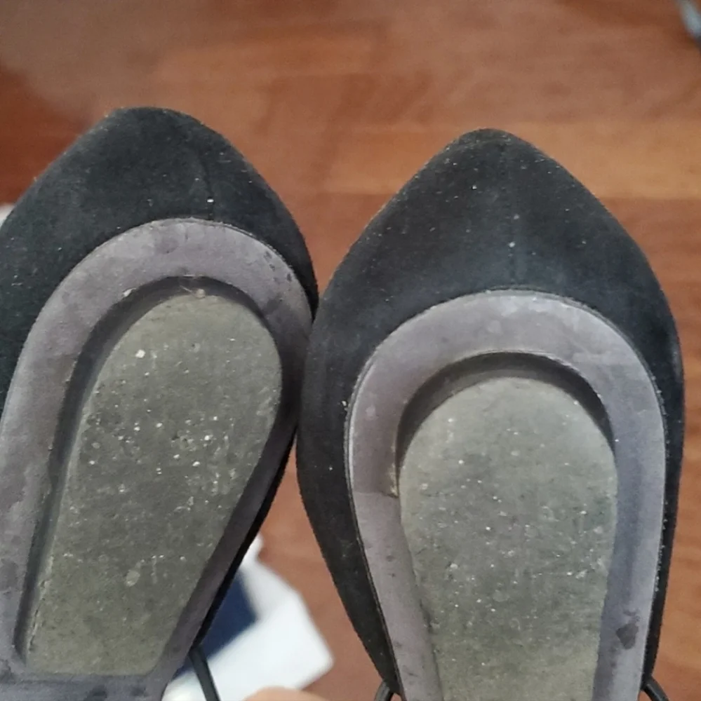 Narciso Rodriguez Suede Flats Size 37.5 - Picture 10 of 11